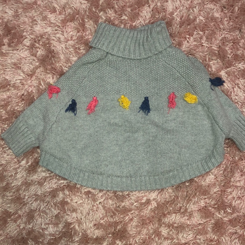 Shawl sweater size 12-18 months.
